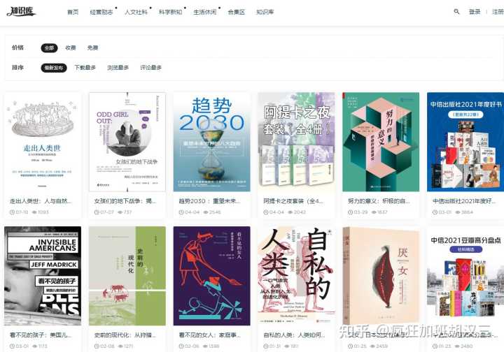 有哪些可以找免费电子书的网站?
