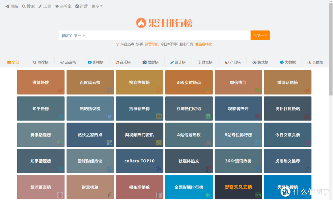 网站推荐 篇二十八:一站在手知晓天下事!我要吹爆这6个优质全网热榜综合类网站_软件应用_好用的网站资源分享