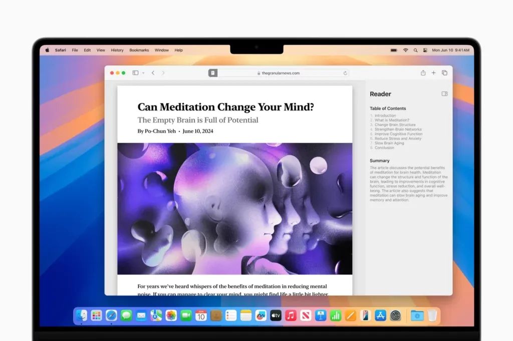 我刚刚更新了macOS Sequoia,新功能真不错